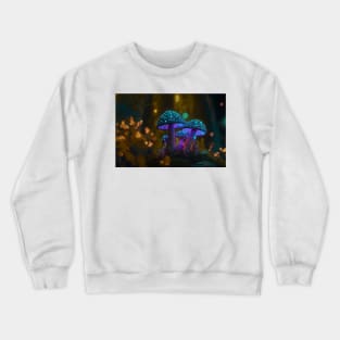 Glowing mushrooms 5 Crewneck Sweatshirt